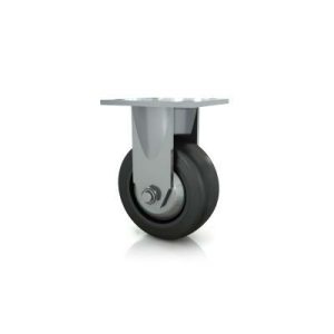 Darcor 31-405R-PD 5 Inch X 2 Inch Neoprene Wheel Rigid Caster 500 LB Capacity