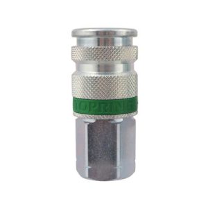 Topring 31.744 1/4 NPT Female Pipe QuikSilver E 7.8 UltraFlo Zinc Plated Automatic Coupler