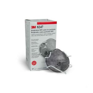 3M 8247 R95 Particulate Respirator Masks 20/Box 7000002060