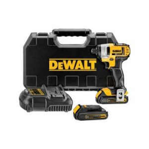 Dewalt DCF885C2 20 Volt MAX 1/4 Inch Compact Impact Driver Kit 1.5 Ah
