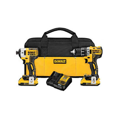 Dewalt DCK283D2 20 Volt MAX Li Ion Brushless XR Compact Drill