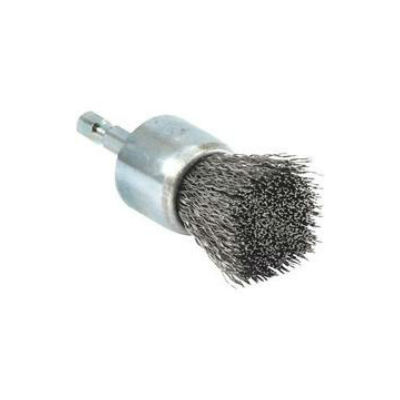 Commercial graded Crimped Wire Brush 3'' x 1/4'' (413680) - CENTRE