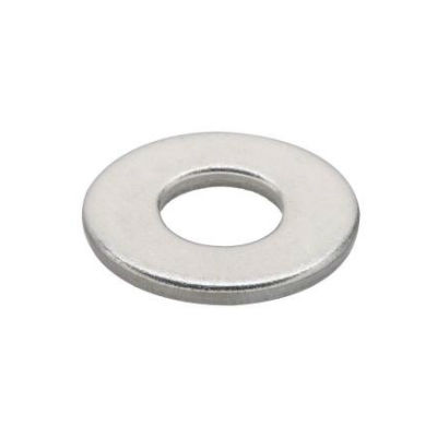 AMERICANINTEGRATEDSUPPLY 12S Solid Brass Flat Washers - 100 Pack, 1/2" OD