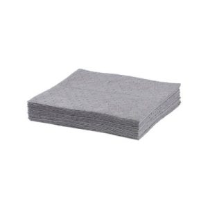 15 Inch X 18 Inch Heavy Weight Grey Universal Absorbent Pads 100 Per Case