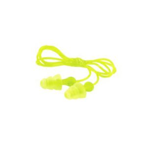 3M P3000 Triple Flange Ear Plugs W/ Cord 100 Pr Box 7000127187
