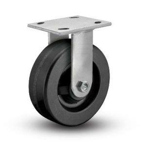 Tuff Grade TGC-50500-R Rigid 5 Inch X 2 Inch Black Phenolic Wheel Caster 700 LB Capacity