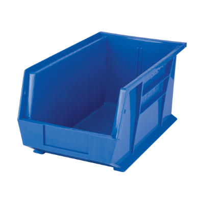 Blue Stacking Bin 14 3/4 Inch Long X 16 1/2 Inch Wide X 7 Inch High ...