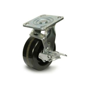 Tuff Grade TGC-5050S-S Swivel 5 Inch X 2 Inch Black Phenolic Wheel Caster 700 LB Capacity