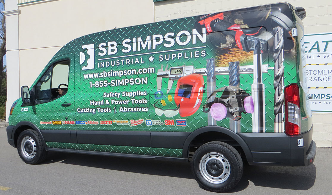 SB Simpson Delivery Van