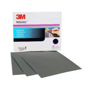3M AB02034 401Q 9X11 1000 Grit Wetordry Sandpaper 50 Per Pack 7100003726