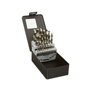 Precision Twist C252A 2A 25 Piece High Speed Steel Bright Jobber Drill Set Metric 1-13mmx.5mm 099987