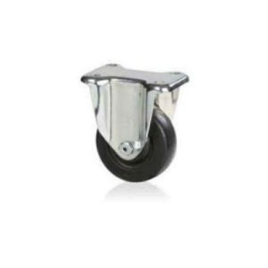 Darcor 16-64-H 4 Inch X 1 3/8 Inch Hard Rubber Wheel Rigid Caster 400 LB Capacity