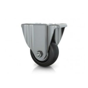 Darcor 1665R-XD 5 Inch X 1 3/8 Inch Neoprene Wheel Rigid Caster 250 LB Capacity