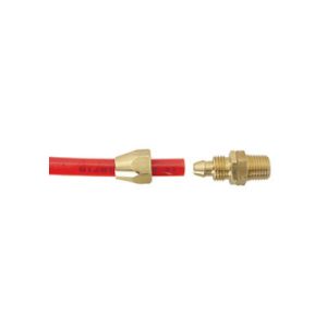 Topring 17.064 3/8 I.D. X 1/4 MPT Flexcoil Reusable Hose Barb To Male NPT Brass Swivel Fittings