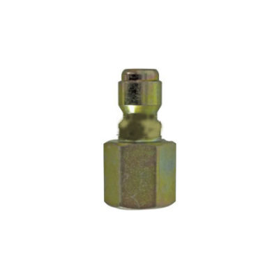 Topring 28.143 1/4 NPT Female Pipe Brass Plug For Industrial Straight Through Couplers