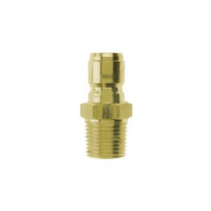 Topring 28.243 1/4 NPT Male Pipe Brass Plug For Industrial Straight Through Couplers