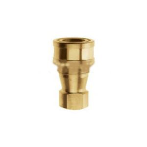 Topring 29.943 1/4 NPT Female Pipe Brass Manual Industrial Hydraulic Couplers