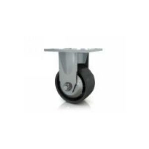 Darcor 31-406R-TCI 6 Inch X 1 7/8 Inch Cast Iron Steel Wheel Rigid Caster 1000 LB Capacity