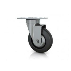 Darcor 31-75-XD 5 Inch X 1-3/8" Neoprene Wheel Swivel Caster 275 LB Capacity