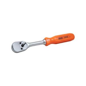 Gray 31840 1/2 Inch Drive Reversible Screwdriver Handle Ratchet 40 Tooth 10 1/4 OAL