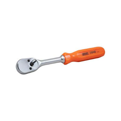 Gray 31840 1/2 Inch Drive Reversible Screwdriver Handle Ratchet 40 Tooth 10 1/4 OAL