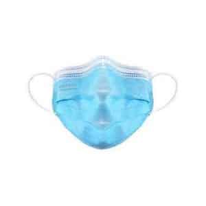 Ronco 5616 Blue 3 Ply Pleated Disposable Mask ASTM Level 1 50/Bx