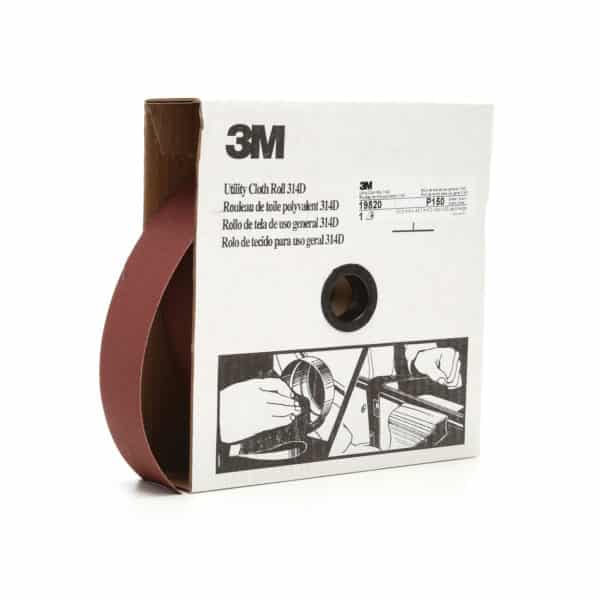 3M 314D AB19820 2X50YD 150 Grit Cloth Shop Sand Paper Roll 7000118540 - Image 2