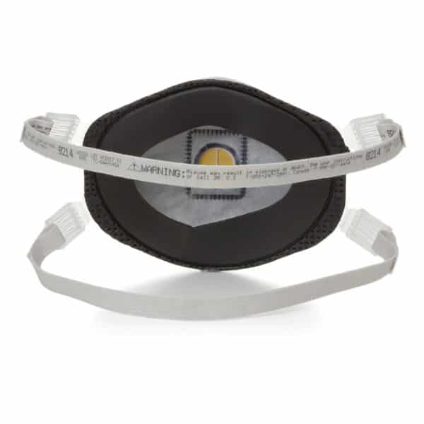3M 8214 N95 NIOSH Particulate Welding Respirator Masks With Valve 10/Box 7000002083 - Image 2