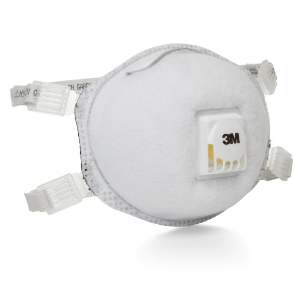 3M 8514 N95 NIOSH Particulate Respirator Masks With Valve 10/Box 7000002098 - Image 2