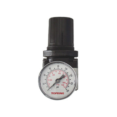 Topring 51.242 Airflo 200 1/4 Regulator & Gauge 5-30 PSI