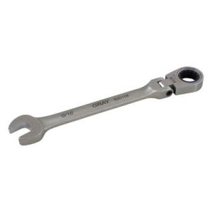 Gray 520118 9/16 Inch Combination Flex Head Multi-gear Gear Wrench