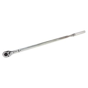 Gray 84600 3/4 Inch Drive Micro Adjustable Torque Wrench Fixed Head 100 - 600 Foot-Pound