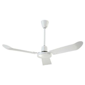 36 Inch Blade Loose Wire Ceiling Fan White 7100 C.F.M.
