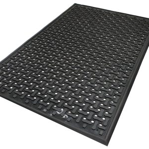 M+A Matting Comfort Flow 420 4 Feet X 6 Feet Flow-Through Anti-Fatigue Rubber Mat