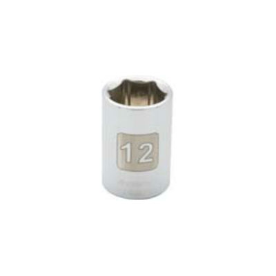 Dynamic D003006 1/4 Inch Drive 6 Point 6 mm Chrome Metric Socket