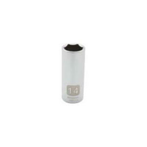 Dynamic D003255 1/4 Inch Drive 6 Point 5.5 mm Deep Chrome Metric Socket