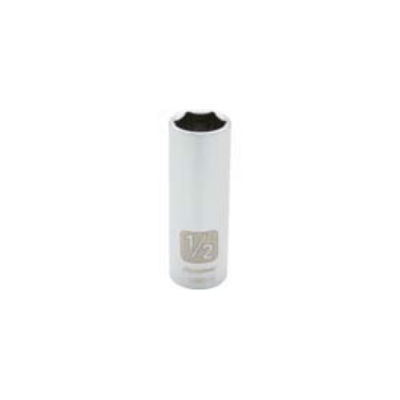 Dynamic D003504 1/4 Inch Drive 6 Point 3/16 Inch Deep Chrome SAE Socket