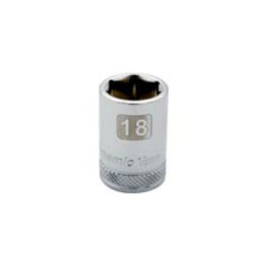 Dynamic D016015 1/2 Inch Drive 15 mm 6 Point Impact Socket