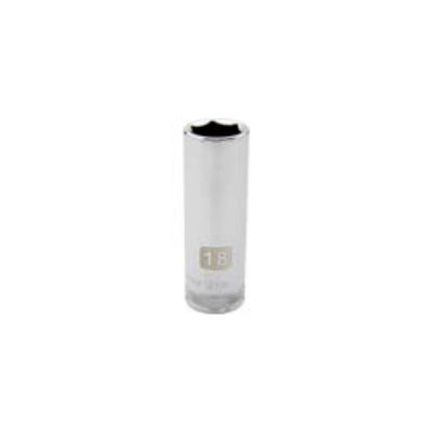Dynamic D016216 1/2 Inch Drive 16 mm 6 Point Deep Chrome Socket