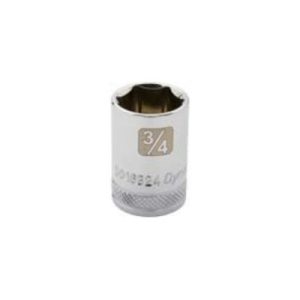 Dynamic D015436 1/2 Inch Drive 1-1/8 12 Point Chrome Socket