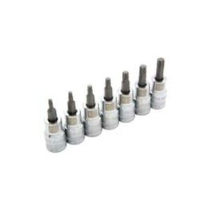 Dynamic D018016 1/2 Inch Drive 7 Piece Standard Torx Socket Set