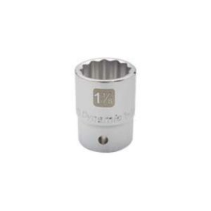 Dynamic D022452 3/4 Inch Drive 1-5/8 12 Point Chrome Socket