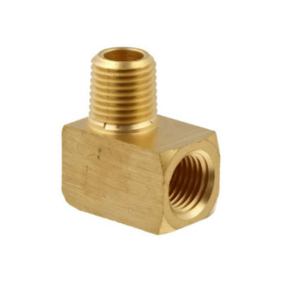 1/8 Female X Male NPT Extruded Brass Street Elbow 90 Degree