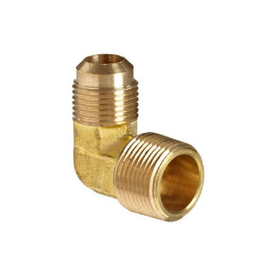 Anderson Metals Brass Compression Tube Fitting, 90 Degree Elbow, 3/8 Tube  OD x 1/2 NPT Male Pipe, (50069-0608), Copper : : Industrial &  Scientific