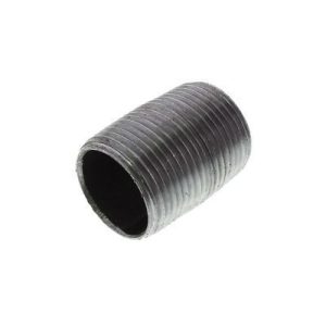 1/4 X Close Male NPT Standard Nipple Black Malleable Schedule 40 150 Lb