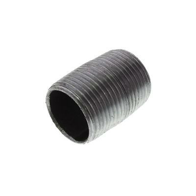 1/4 X Close Male NPT Standard Pipe Nipple Black Malleable Schedule 40 150 Lb