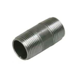 1 X 6 Male NPT Standard Pipe Nipple Black Malleable Schedule 40 150 Lb