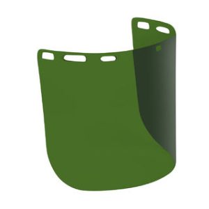 Dentec 487400GR Valugard Faceshield Replacement Visor 3.0 Green Polycarbonate