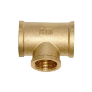1/4 Forged Brass Female NPT Pipe Tee