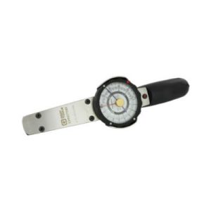 Gray DIN75B 1/4 Inch Drive Dial Type Torque Wrench With Memory Needle 0 - 75 Inch-Pound